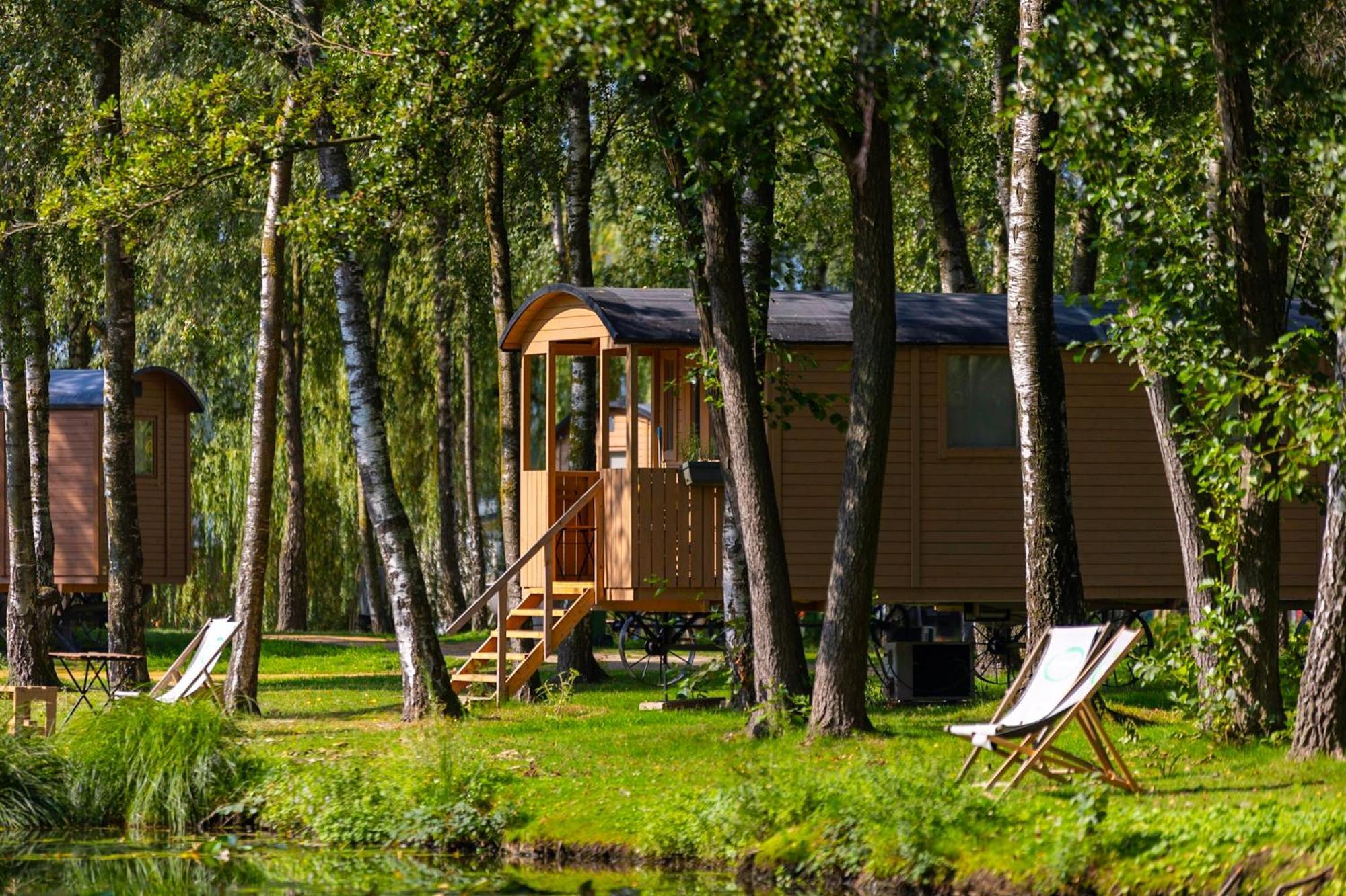 Glamping Limburg - Nabij Nationaal Park Hoge Kempen Kinrooi ภายนอก รูปภาพ